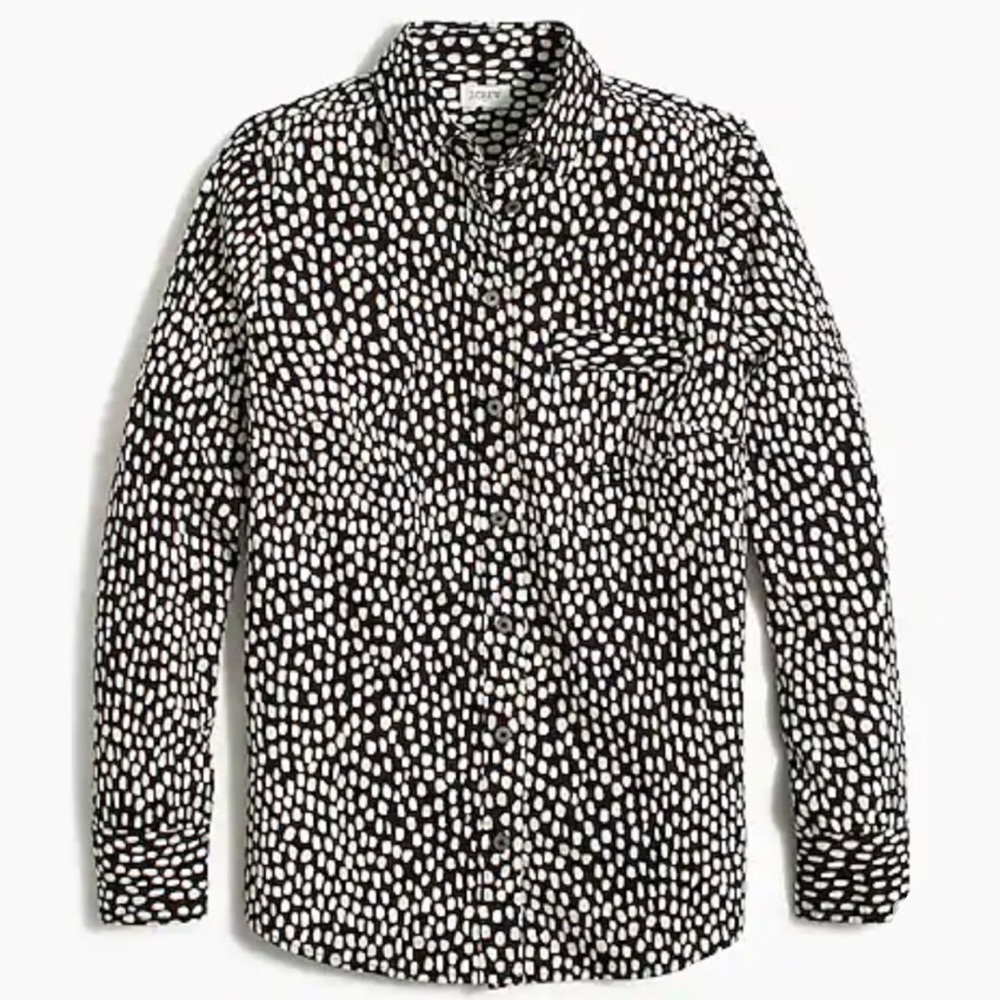 JCrew: button-up stretch-poplin signature fit